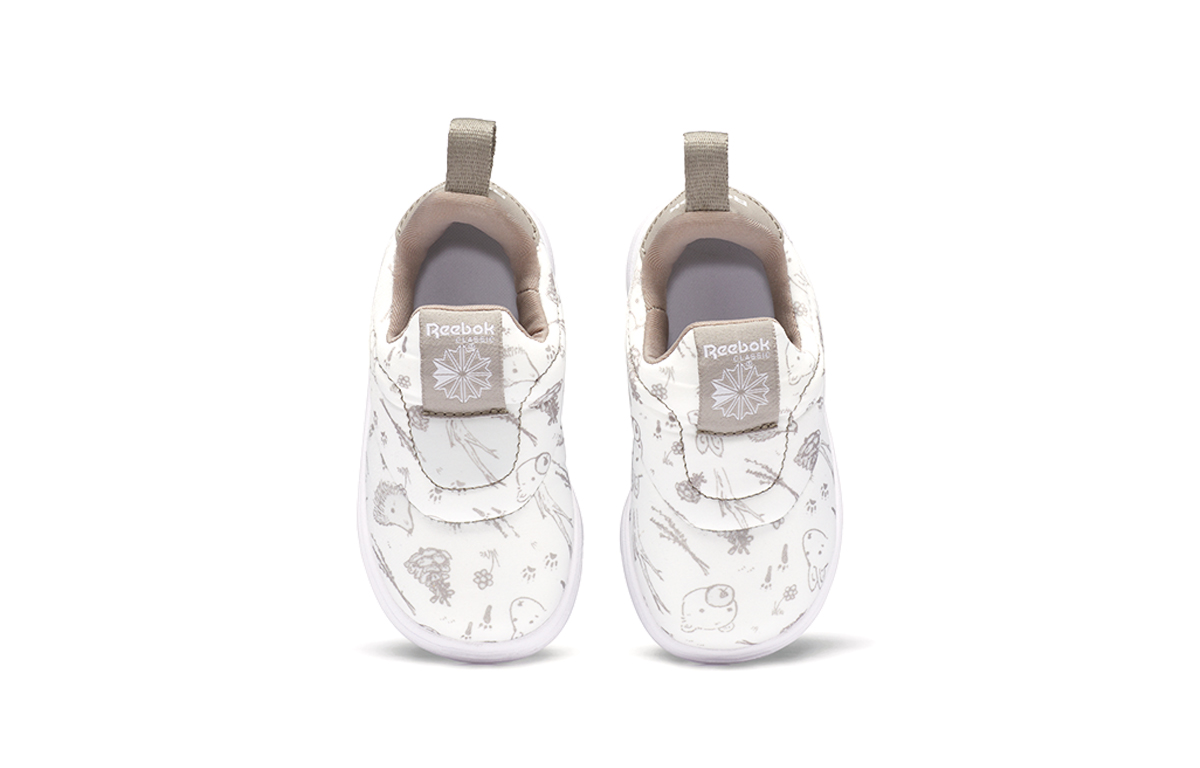 Shop (TD) Reebok Club C Slip On III ''Blanc Khakibrown'' FY7581