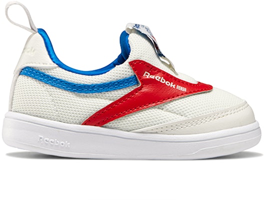 (Toddler) Reebok Club C Slip-On III 'White Red Blue' FW4620 Order (Toddler) Reebok Club C Slip-On III 'White Red Blue' FW4620