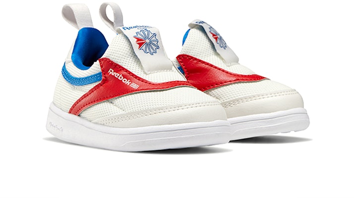 (Toddler) Reebok Club C Slip-On III 'White Red Blue' FW4620 Lookbook (Toddler) Reebok Club C Slip-On III 'White Red Blue' FW4620