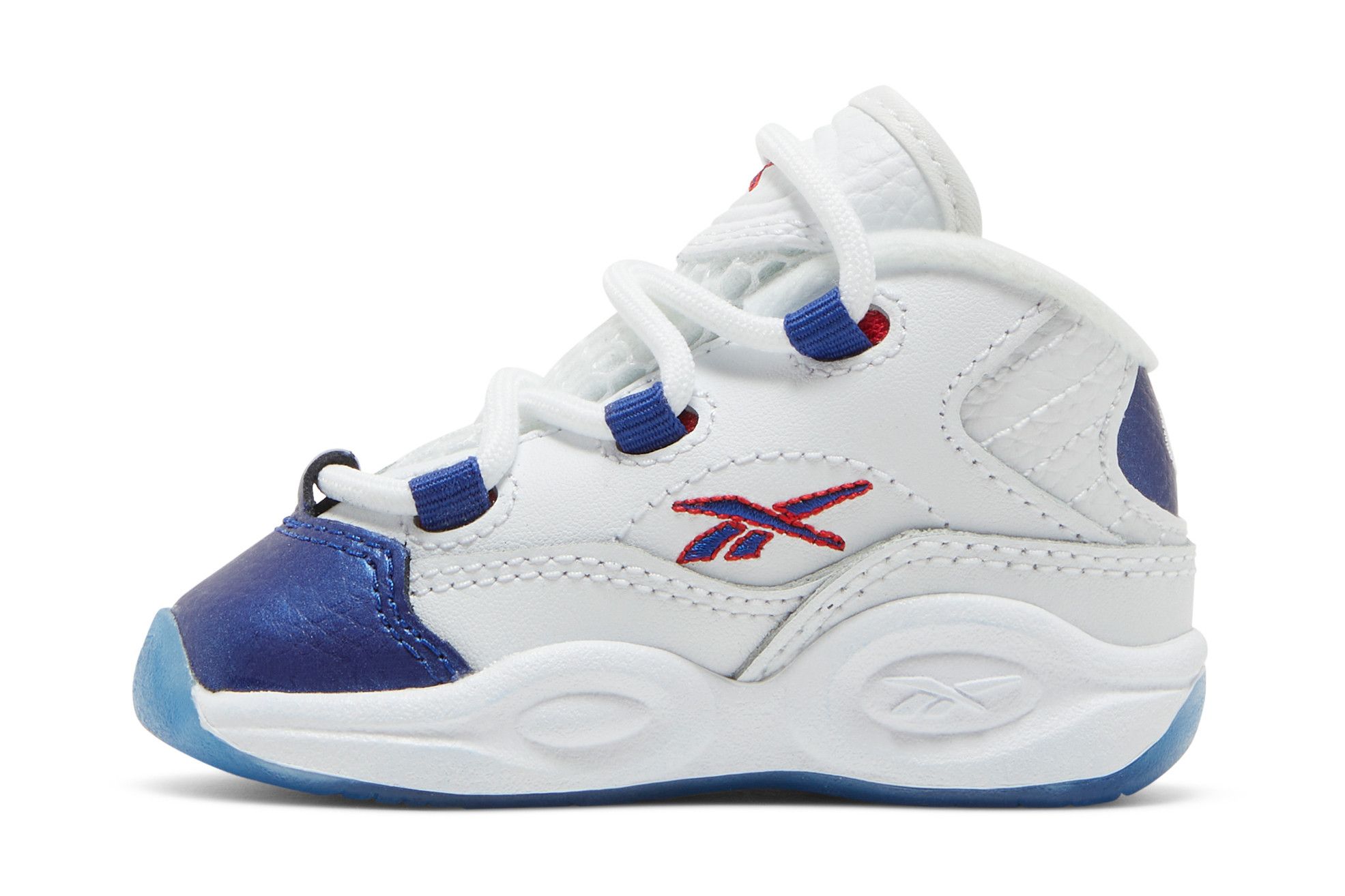 Lookbook (TD) Reebok Question Mid 'Blue Toe' 2022 Zapatillas Deportivas. GY8825