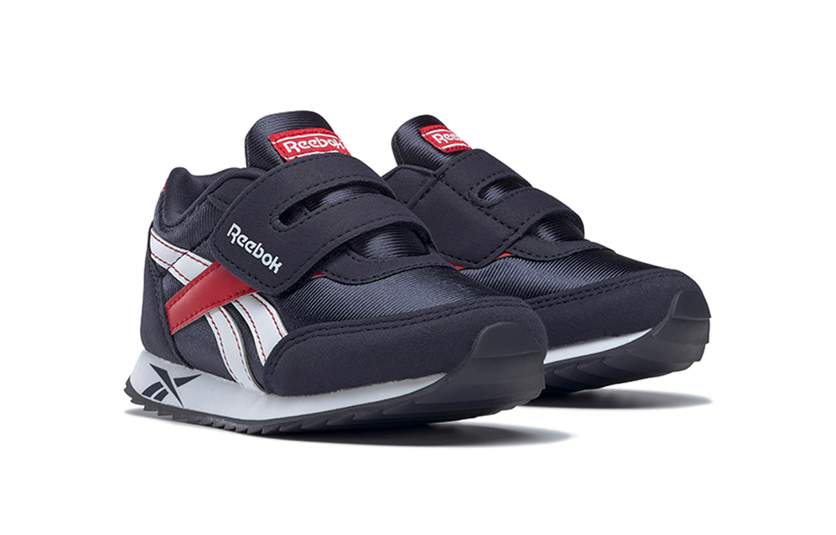 Lookbook TD嬰幼兒 Reebok Royal Classic Jogger 2.0 深藍紅 跑步鞋