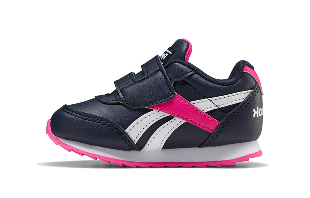 (Toddler) Reebok Royal Classic Jogger 2 'Dark Blue White Pink' FW8966