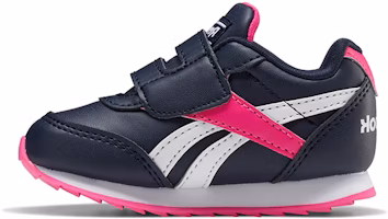 (Toddler) Reebok Royal Classic Jogger 2 'Dark Blue White Pink' FW8966 (Toddler) Reebok Royal Classic Jogger 2 'Dark Blue White Pink' FW8966