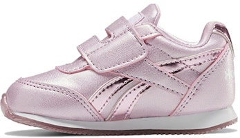 (Toddler) Reebok Royal CLJOG 2.0 KC 'Pink Silver White' FV1528 (Toddler) Reebok Royal CLJOG 2.0 KC 'Pink Silver White' FV1528