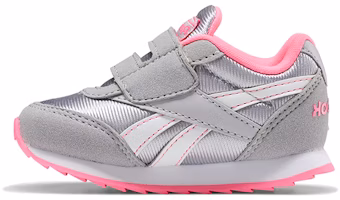 (Toddler) Reebok Royal Classic Jogger 2 'Silver Gray Pink' FW8941 (Toddler) Reebok Royal Classic Jogger 2 'Silver Gray Pink' FW8941