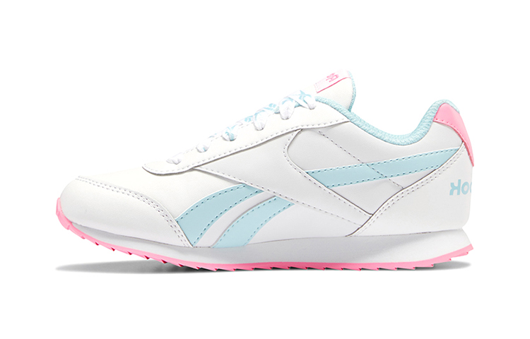 (Preschool) Reebok Royal Classic Jogger 2 Running Shoes White/Pink/Blue FZ2300