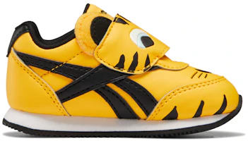 Order TD嬰兒 Reebok Royal Classic Jogger 2 魔術貼 透氣舒適 低筒運動鞋 黃黑