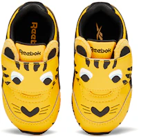 Shop TD嬰兒 Reebok Royal Classic Jogger 2 魔術貼 透氣舒適 低筒運動鞋 黃黑