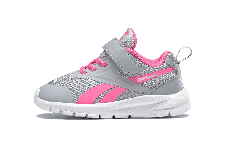 (Toddler) Reebok Rush Runner 3 'Grey Electro Pink' FY4217