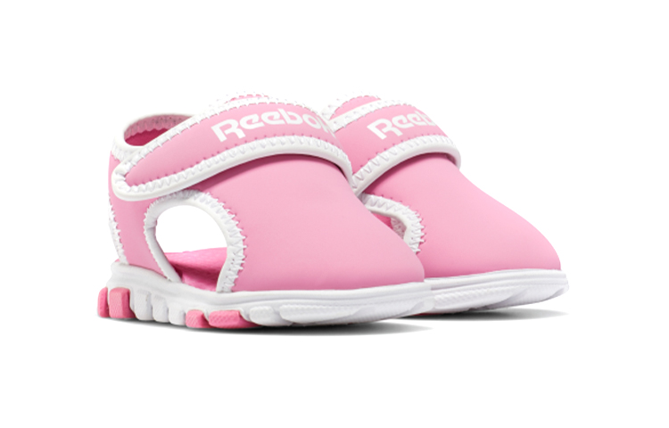 Lookbook (TD) Reebok Wave Glider 3 Velcro Sandales Minimalistes Rose Pâle Outdoor EH0212