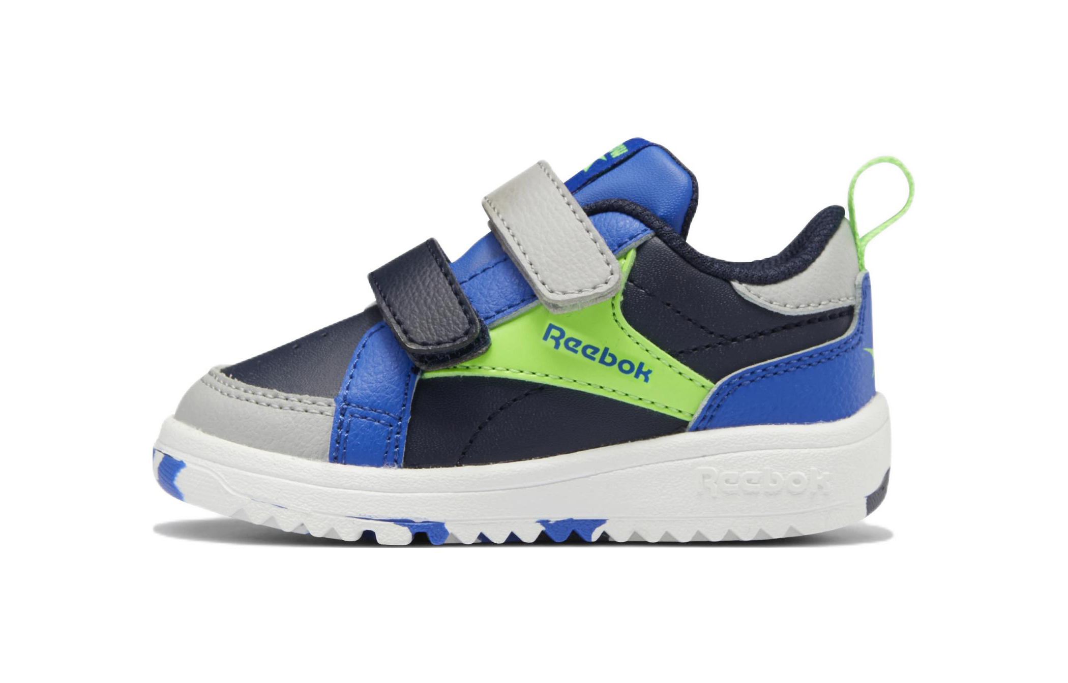 (Toddler) Reebok Weebok Clasp Low 'Navy Solar Lime Camo' GZ0872