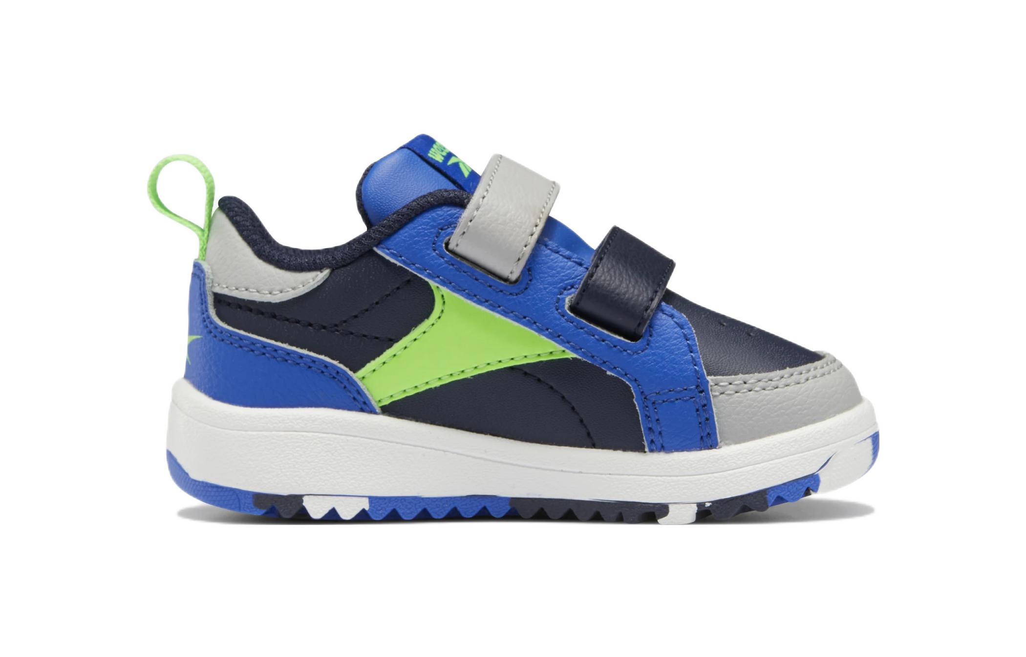 Order (TD) Reebok Weebok Clasp Low ''Navy Solar Lime Camo'' - Scarpe Basse Bambino Reebok GZ0872