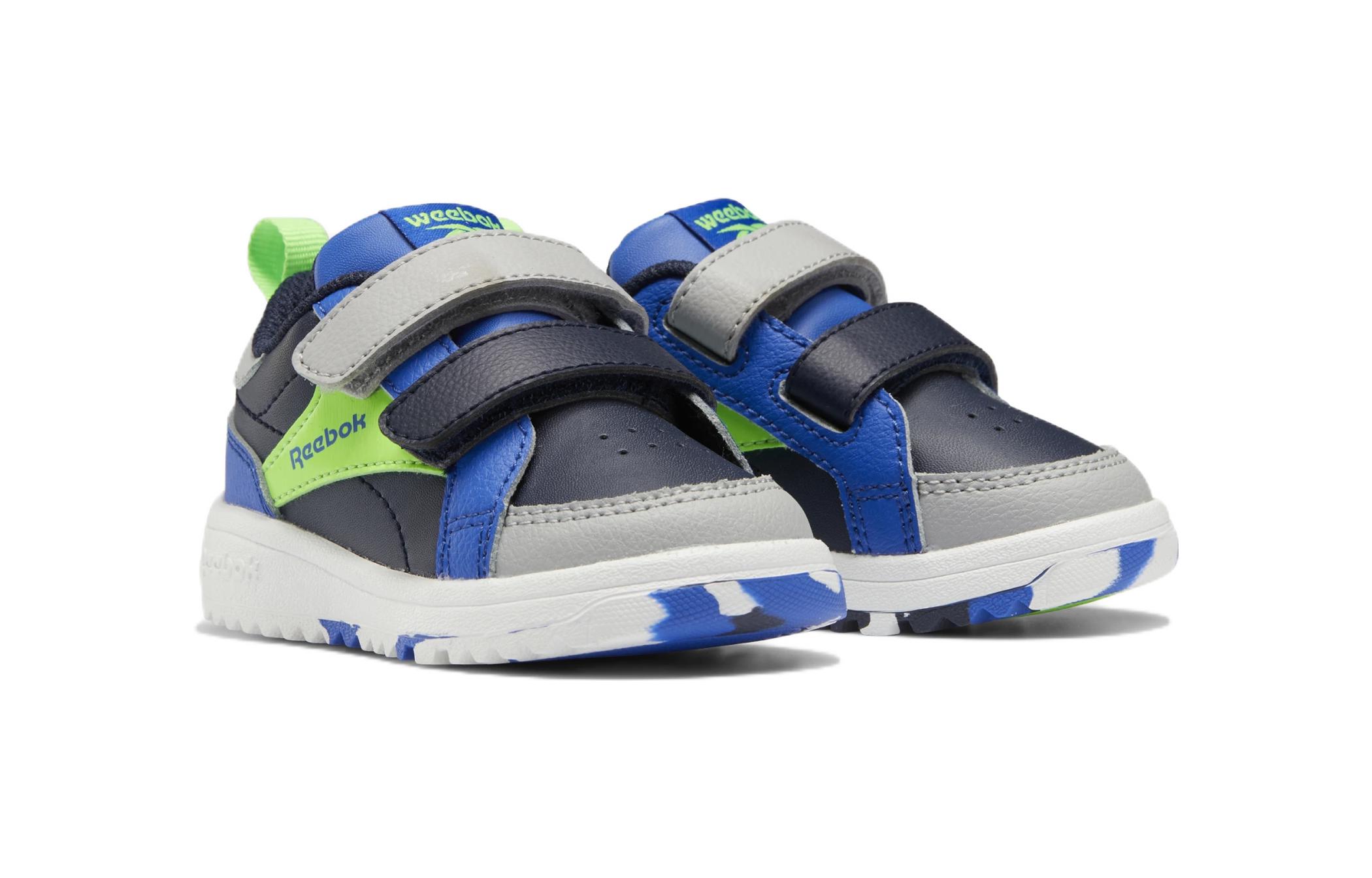Lookbook (TD) Reebok Weebok Clasp Low ''Navy Solar Lime Camo'' - Scarpe Basse Bambino Reebok GZ0872