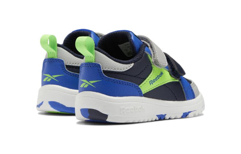 Shop (TD) Reebok Weebok Clasp Low ''Navy Solar Lime Camo'' - Scarpe Basse Bambino Reebok GZ0872