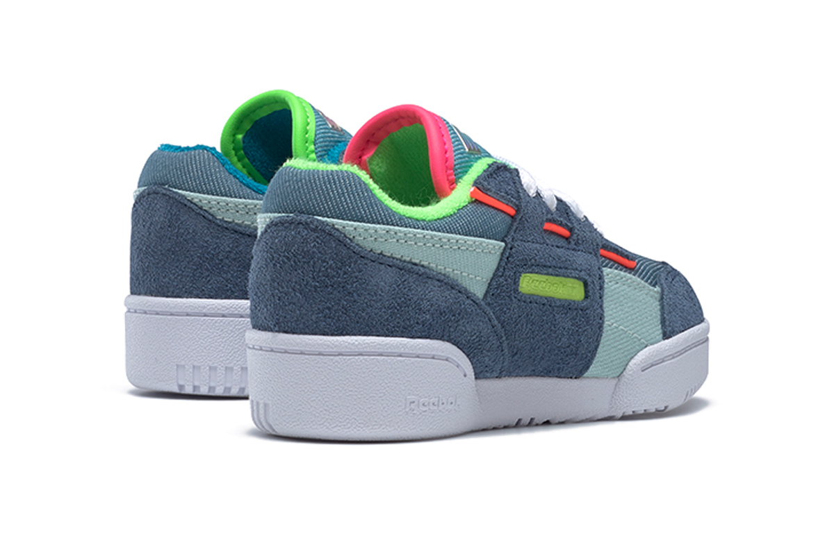 Shop TD嬰童 Reebok Workout Plus 藍色 板鞋