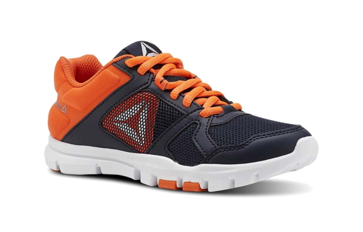 Lookbook BP幼童 Reebok Yourflex Train 10 舒適耐磨 低筒運動鞋 藍橘