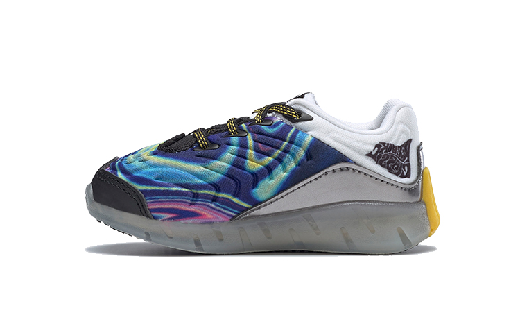 (Toddler) Reebok Zig Kinetica 'Black White Yellow' FX3368