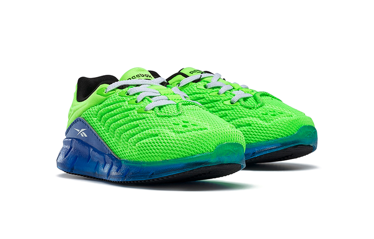 Lookbook (Toddler) Reebok Zig Kinetica 'Green Blue' FX0482