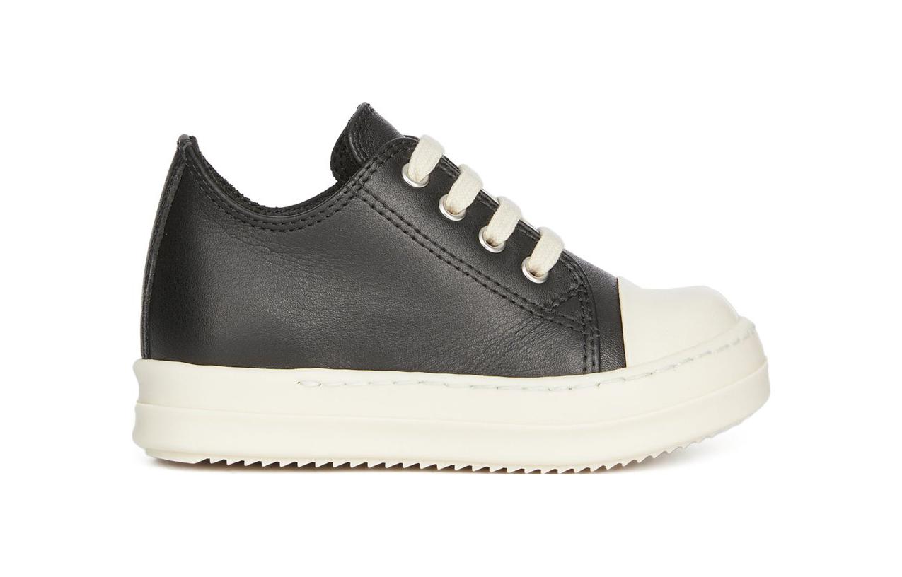 (TD) Rick Owens Low Top Lace-Up 'Black' 圖 2