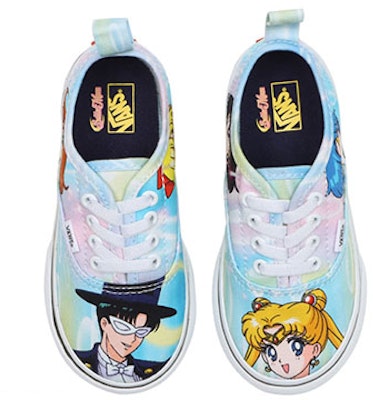 (TD) Sailor Moon x Vans Authentic Elastic Lace 'Pretty Guardian' Sepatu VN0A4BUY448 Lookbook (TD) Sailor Moon x Vans Authentic Elastic Lace 'Pretty Guardian' Sepatu VN0A4BUY448
