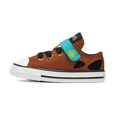 (TD) Scooby-Doo Converse Chuck Taylor All Star Low Easy-On 'Brown'