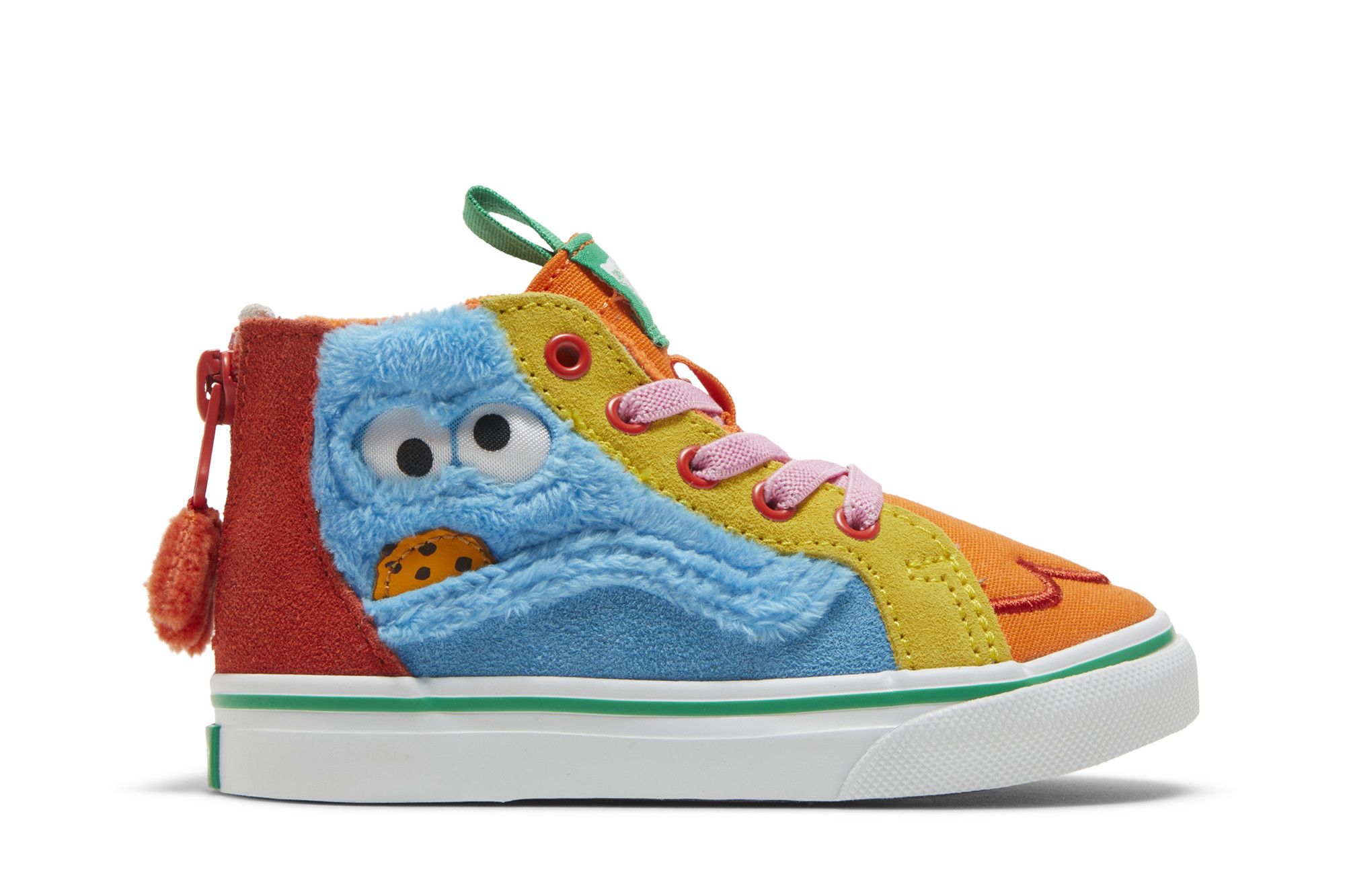 (Toddler) Sesame Street x Vans Sk8-Hi Zip 'Cookie Monster' VN000C4PBMC