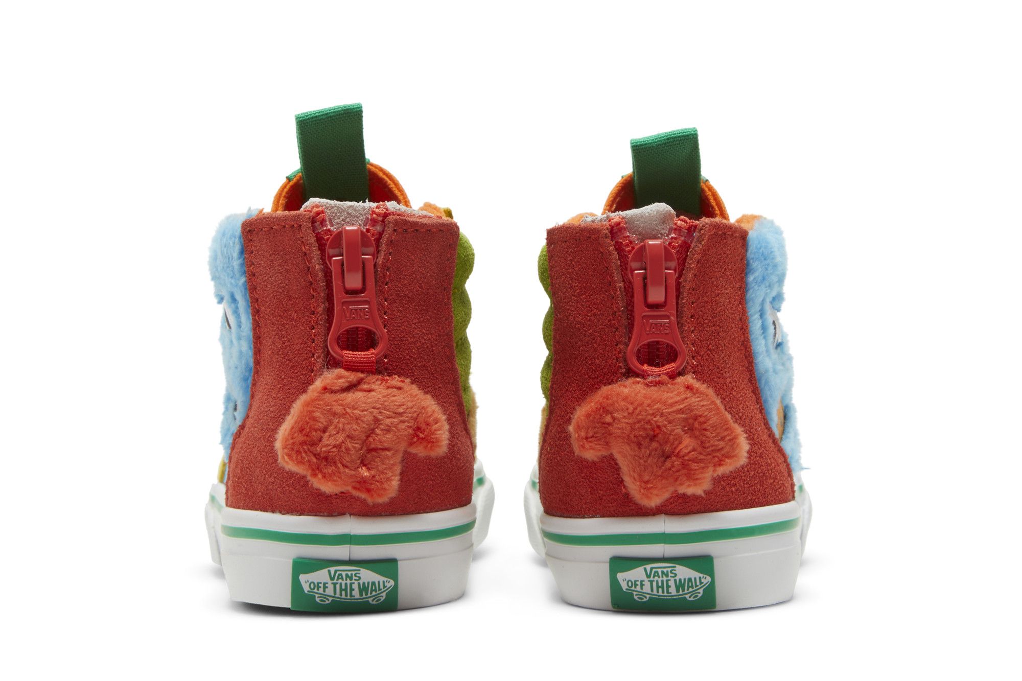 Details for (幼兒) 芝麻街 x Vans Sk8-Hi 拉鍊鞋 '餅乾怪獸' VN000C4PBMC