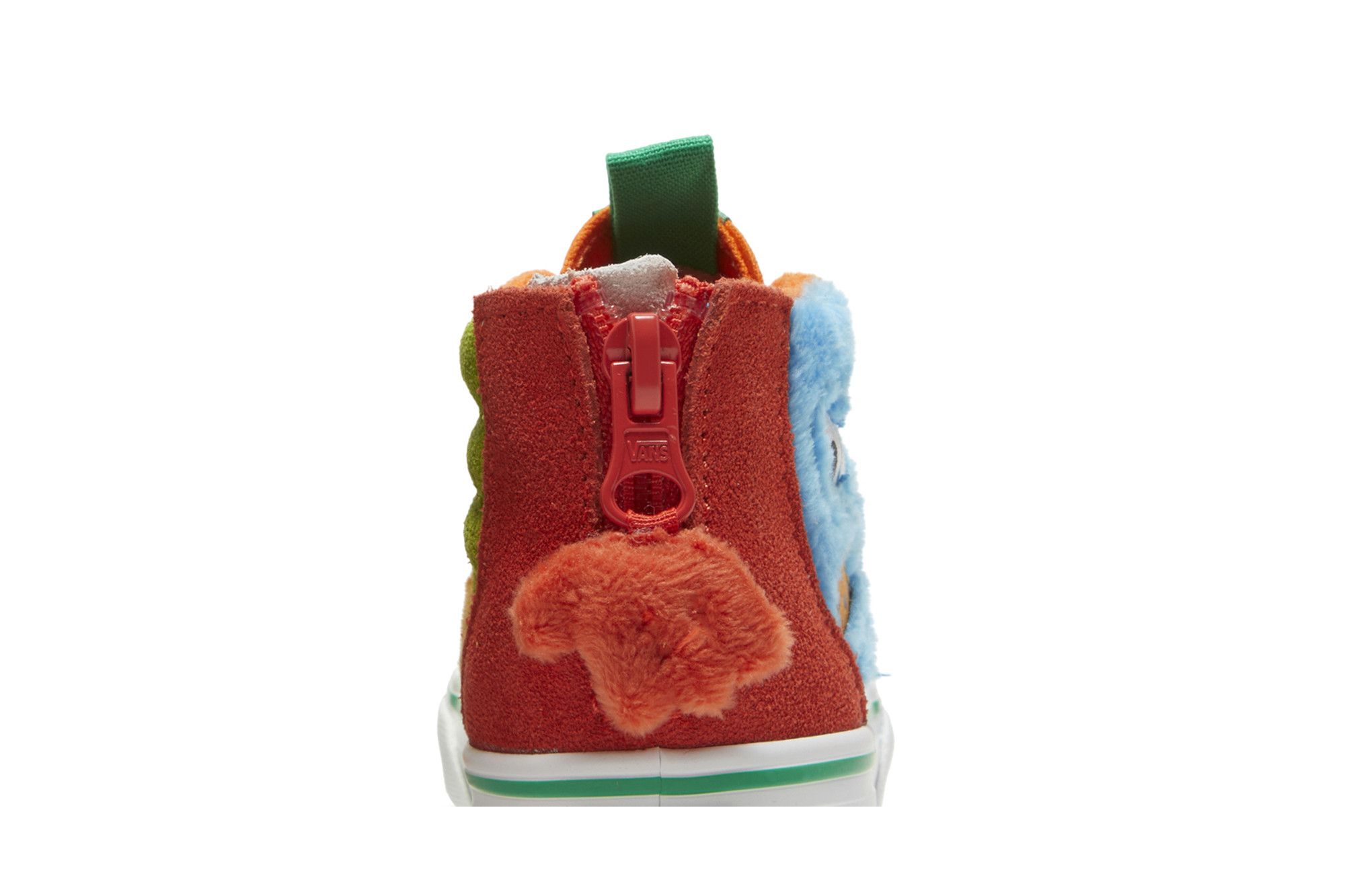 Sizing (幼兒) 芝麻街 x Vans Sk8-Hi 拉鍊鞋 '餅乾怪獸' VN000C4PBMC