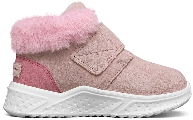 (Youth) Skechers Winter Comfy Boots 'Pink White' 664194N-LTPK Order (Youth) Skechers Winter Comfy Boots 'Pink White' 664194N-LTPK