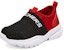 (JR) Kasut Sukan Slip-On Skechers 'Hitam Merah' 405215N-BKRD