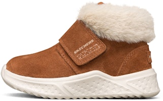 (Youth) Skechers Winter Boots 'Tan White' 660087N-BRN (Youth) Skechers Winter Boots 'Tan White' 660087N-BRN