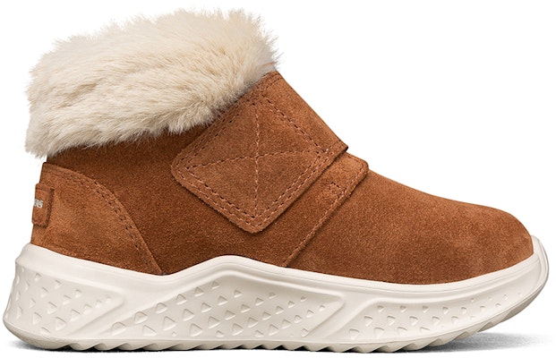 (Youth) Skechers Winter Boots 'Tan White' 660087N-BRN Order (Youth) Skechers Winter Boots 'Tan White' 660087N-BRN