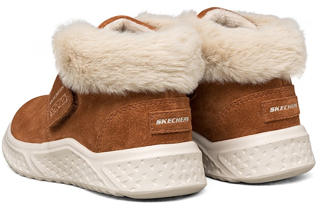 (Youth) Skechers Winter Boots 'Tan White' 660087N-BRN Purchase (Youth) Skechers Winter Boots 'Tan White' 660087N-BRN