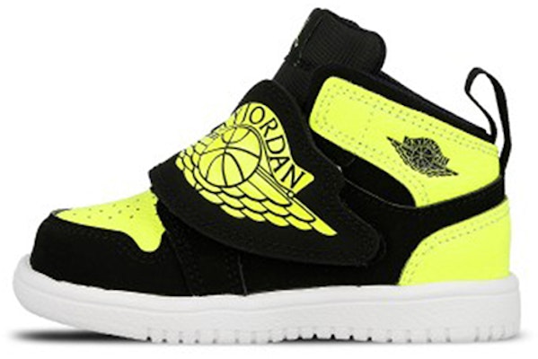 (Toddler) Sky Jordan 1 'Black Volt' BQ7196-007 Buy (Toddler) Sky Jordan 1 'Black Volt' BQ7196-007