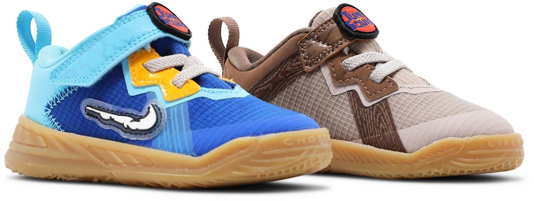 Toddler Space Jam x Nike Lebron 18 Low Wile E. vs Roadrunner