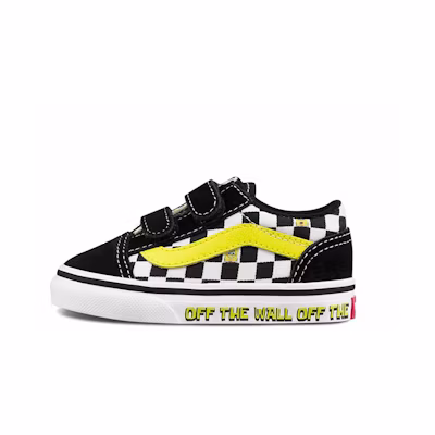 (TD) SpongeBob SquarePants Vans Old Skool Velcro 'Off The Wall'