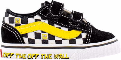 (Toddler) SpongeBob SquarePants x Vans Old Skool Velcro 'Off The Wall' VN000D3Y9EK (Toddler) SpongeBob SquarePants x Vans Old Skool Velcro 'Off The Wall' VN000D3Y9EK