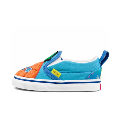 (TD) SpongeBob SquarePants Vans Slip-On Velcro '124 Conch Street'