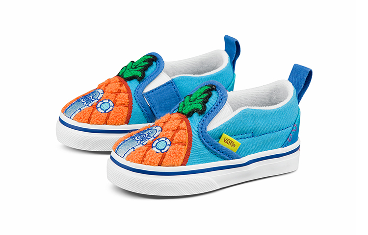 Order (TD) SpongeBob SquarePants x Vans Slip-On Velcro '124 Conch Street' Lelaki VN000UBS9EZ