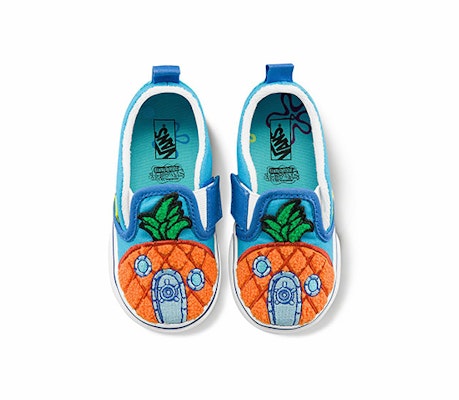 (TD) 海绵宝宝xVans魔术贴懒人鞋'124海螺街' VN000UBS9EZ Lookbook (TD) 海绵宝宝xVans魔术贴懒人鞋'124海螺街' VN000UBS9EZ