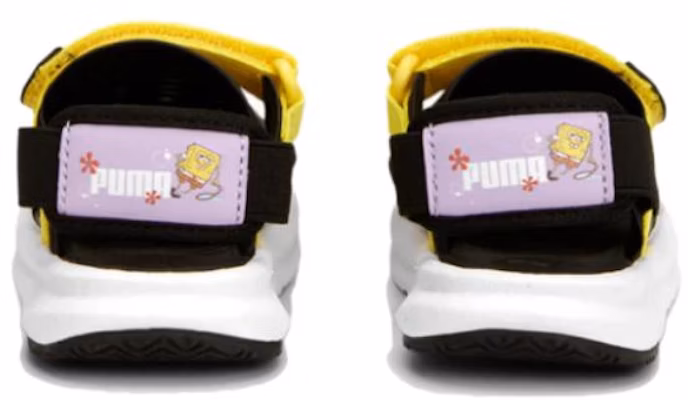 (Toddler) Spongebob Squarpants x Puma Evolve Sandal AC 'Puma Black/PUMA White/Celandine' 391191-01 Lookbook (Toddler) Spongebob Squarpants x Puma Evolve Sandal AC 'Puma Black/PUMA White/Celandine' 391191-01