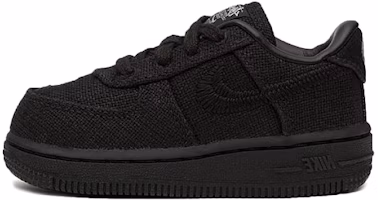(Toddler) Stüssy x Nike Air Force 1 Low 'Black' DC8306-001 (Toddler) Stüssy x Nike Air Force 1 Low 'Black' DC8306-001