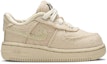 Buy (TD) Stüssy x Nike Air Force 1 Low 'Fossil' Lelaki Kasual Sneakers DC8306-200
