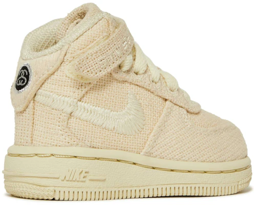 (TD) 스투시 x 나이키 에어포스 1 미드 "헴프" DN4159-200 Lookbook (TD) 스투시 x 나이키 에어포스 1 미드 "헴프" DN4159-200