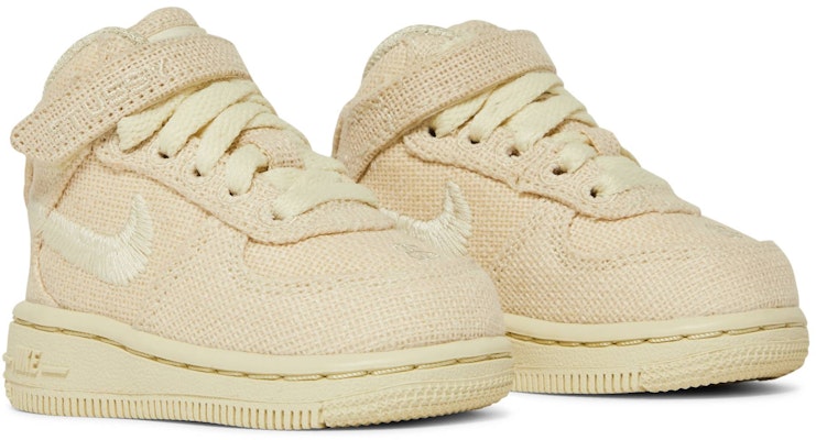 (Toddler) Stüssy x Nike Air Force 1 Mid 'Hemp' DN4159-200 Cheap (Toddler) Stüssy x Nike Air Force 1 Mid 'Hemp' DN4159-200