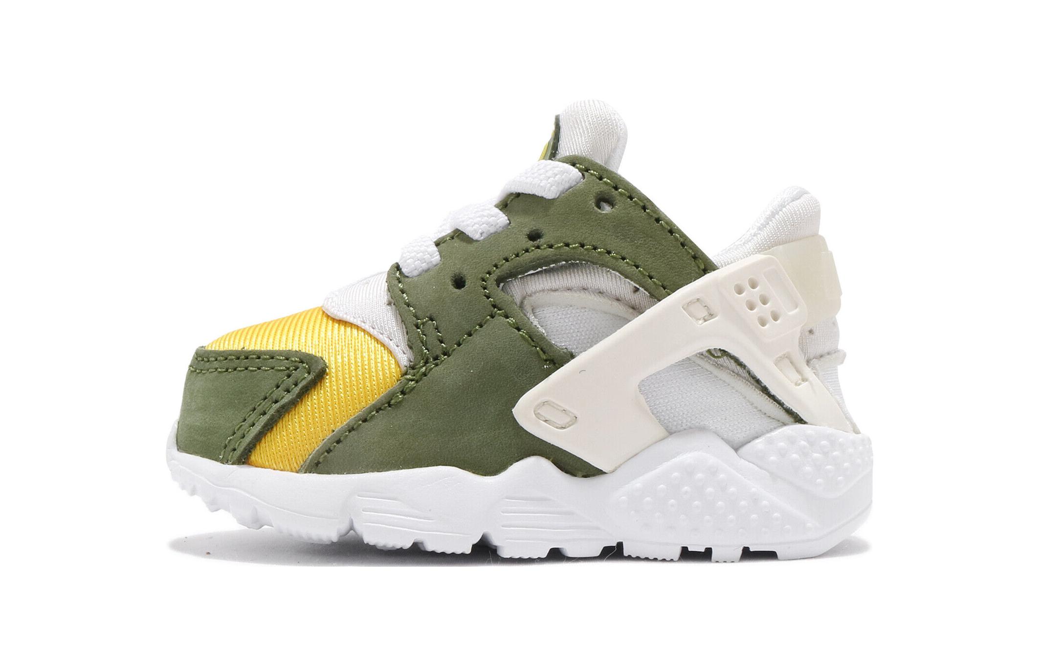 (Toddler) Stüssy x Nike Air Huarache LE 'Dark Olive' 2021 DH3323-300