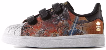 (Toddler) adidas Star War x adidas originals Superstar 'Black White' B24727 (Toddler) adidas Star War x adidas originals Superstar 'Black White' B24727
