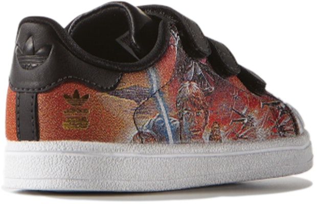 (TD) adidas Star War x adidas originals Superstar 'Hitam Putih' B24727 Shop (TD) adidas Star War x adidas originals Superstar 'Hitam Putih' B24727