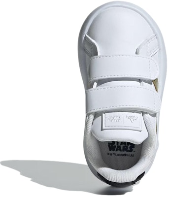 (TD) 星球大战 x 阿迪达斯 Grand Court CF I '达斯·维达与白兵-金色' IH8036 Purchase (TD) 星球大战 x 阿迪达斯 Grand Court CF I '达斯·维达与白兵-金色' IH8036