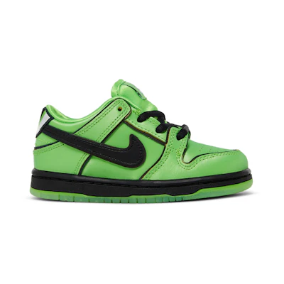 (TD) The Powerpuff Girls Nike Dunk Low Pro SB QS 'Buttercup'